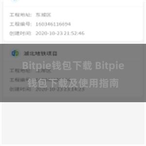 Bitpie钱包下载 Bitpie钱包下载及使用指南