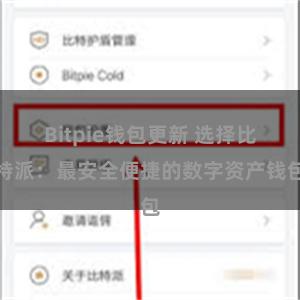 Bitpie钱包更新 选择比特派：最安全便捷的数字资产钱包