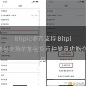 Bitpie多币支持 Bitpie钱包支持的加密货币种类及功能介绍