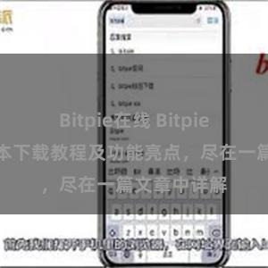 Bitpie在线 Bitpie钱包最新版本下载教程及功能亮点，尽在一篇文章中详解