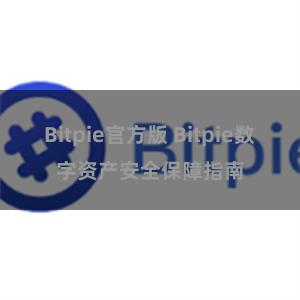 Bitpie官方版 Bitpie数字资产安全保障指南