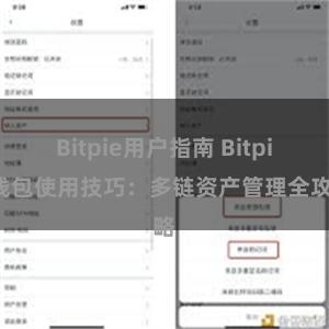 Bitpie用户指南 Bitpie钱包使用技巧：多链资产管理全攻略