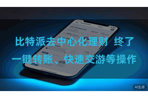 比特派去中心化理财  终了一键转账、快速交游等操作