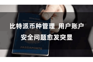 比特派币种管理  用户账户安全问题愈发突显
