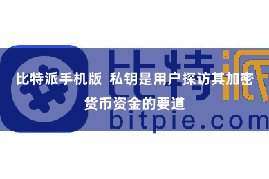 比特派手机版  私钥是用户探访其加密货币资金的要道